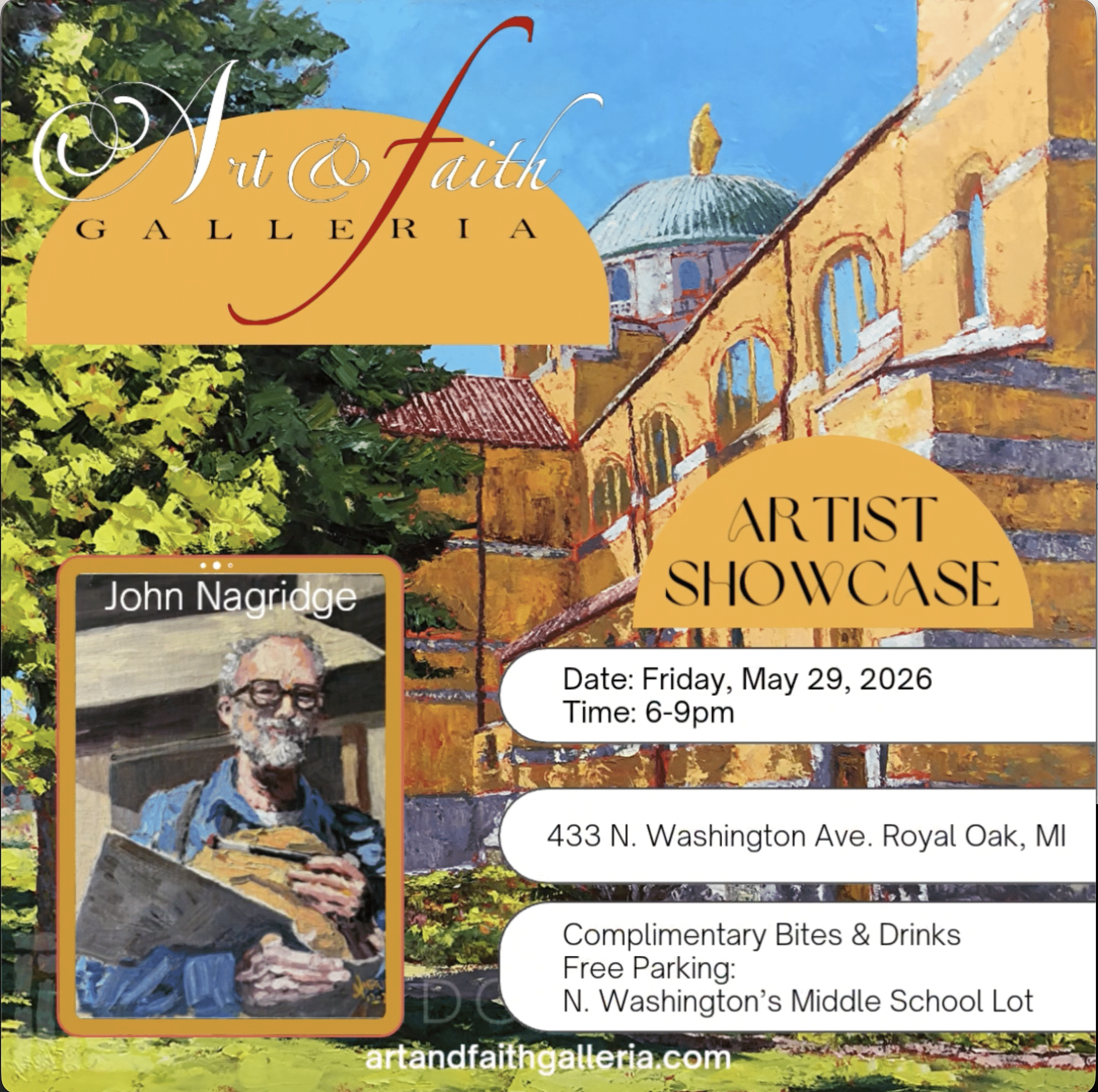 Flyer_Nagridge Artist Showcase